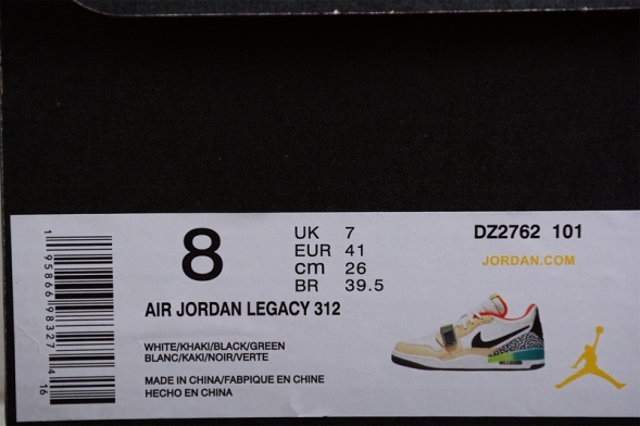 Nike Air Jordan Legacy 312 Low DZ2763-101 