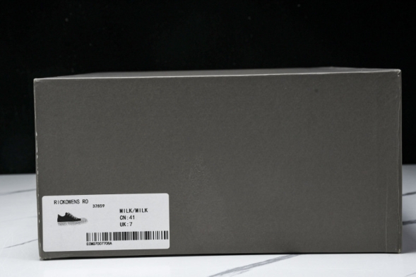 Rick Owens RO Low Sneak Milk/Milk 
