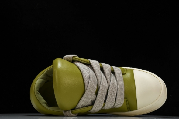 Rick Owens Jumbo Lace Padded Lowsneaks RU02C7893 LLPW2 