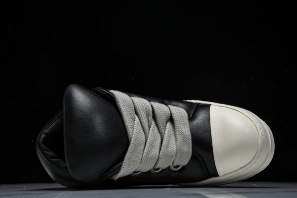 Rick Owens jumbo Lace Padded Low Sneaks RU02C7893 LLPW2 