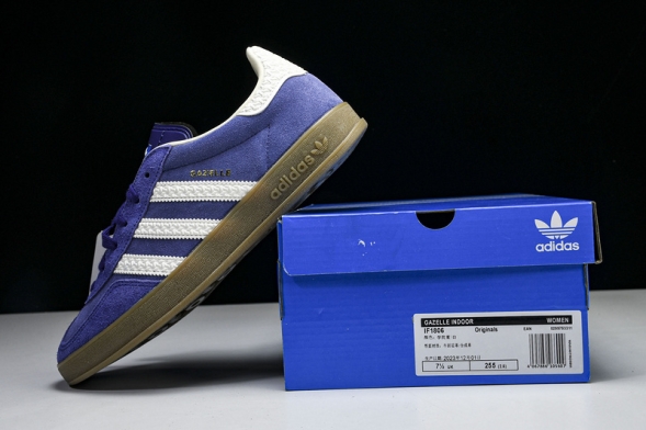 Adidas Gazelle Indoor Purple Core White IF1806  