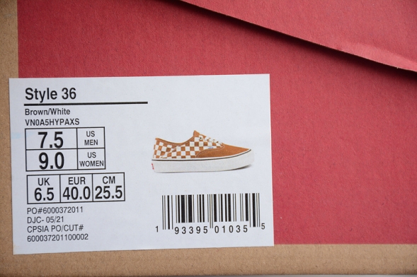 Vans Authentic VN0A5HYPAXS 