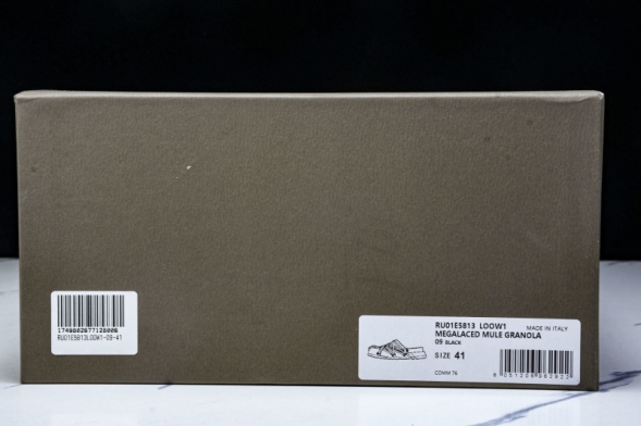 Rick Owens Megalaced Mule Granola RU01E5813 LOOW1 