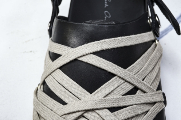 Rick Owens Megalaced Mule Granola RU01E5813 LOOW1 