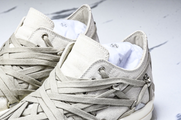 Rick Owens Megalaced Low Sneaks RU01E5886 LVSW1 