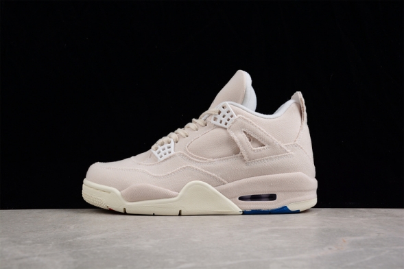  Nike Air Jordan 4 Retro Canvas DQ4909-100 