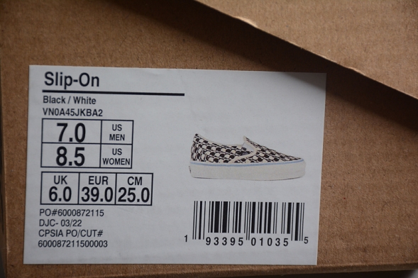 Vans x Brain dead Slip-On VN0A45JKBA2 