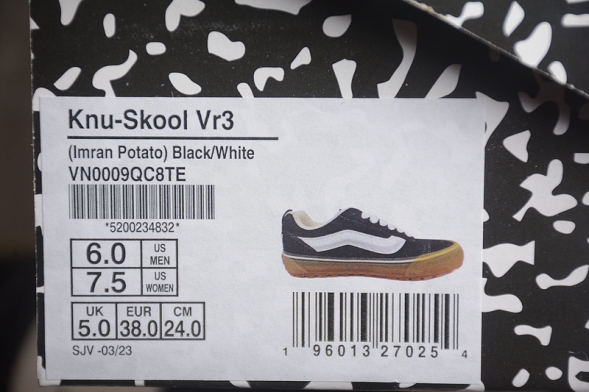 Vans x Imran Potato Logo Vr3 VN0009QC8TE 