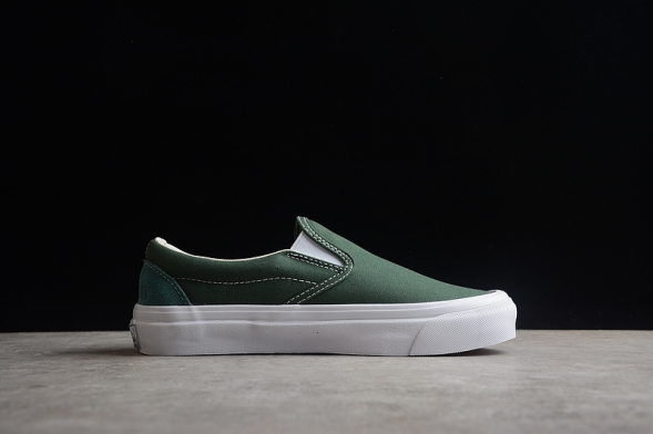 Adsum x Vans Vault OG Slip-On Dark Green VANSBESTFRIEND1 