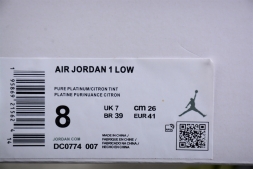 Nike Air Jordan 1 low Lemonade DC0774-007