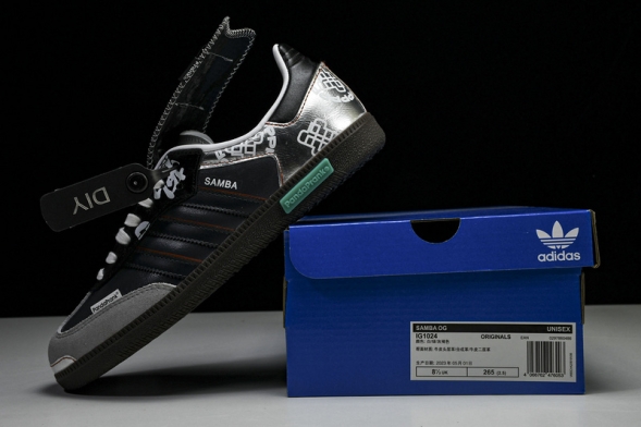 PandaPrank x Adidas Samba OG DIY IG1024 