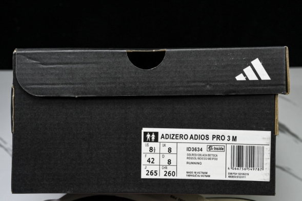 Adidas Adizero Adios 3 M ID3634 