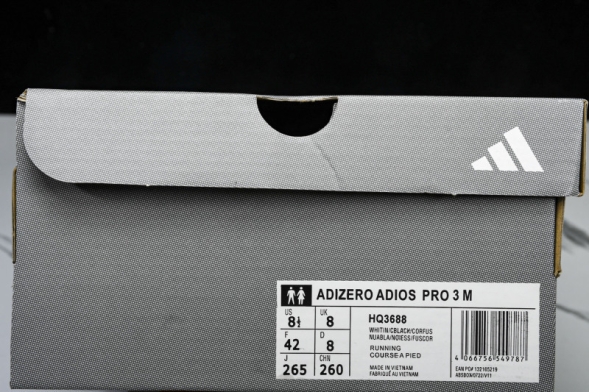 Adidas Adizero Adios 3 M HQ3688 